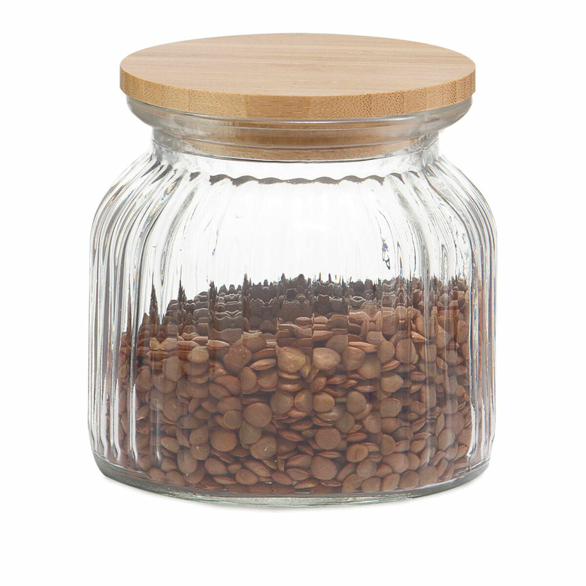 Tin Andrea House MS72136 Glass Bamboo Kitchen 600 ml-0