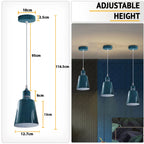 Retro E27 Pendant Lamp Kit with 95cm Cable – Kitchen Island  ~4294-3