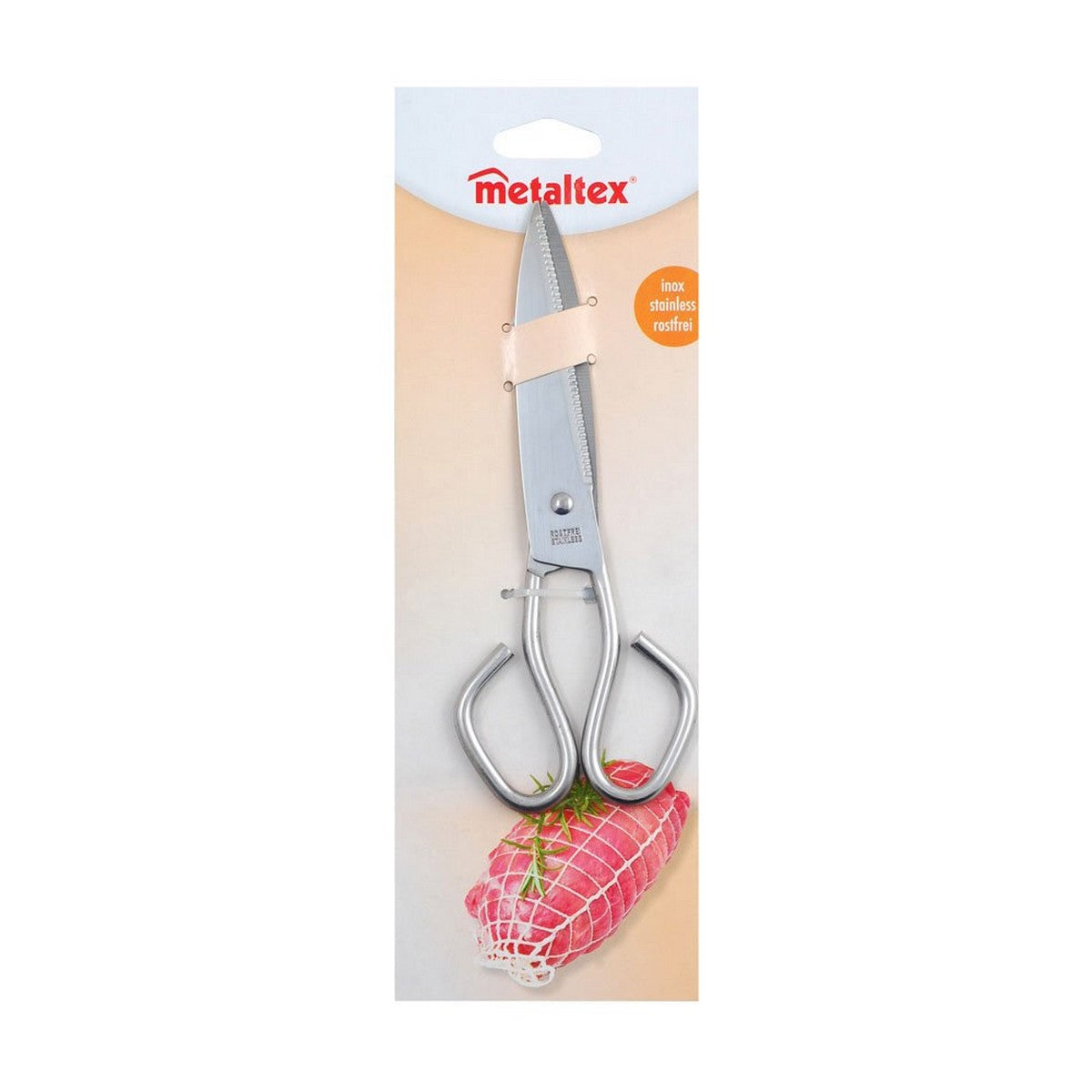 Kitchen Scissors Metaltex Silver Stainless steel 18 cm Kitchen-3