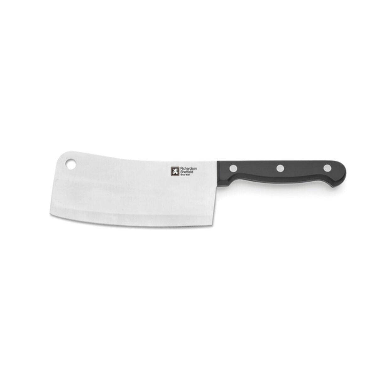 Large Cooking Knife Richardson Sheffield Artisan Black Metal Stainless steel (15 cm)-0