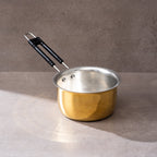 Handcrafted Brass Saucepan – Sustainable & Durable Cookware for Traditional Cooking-0