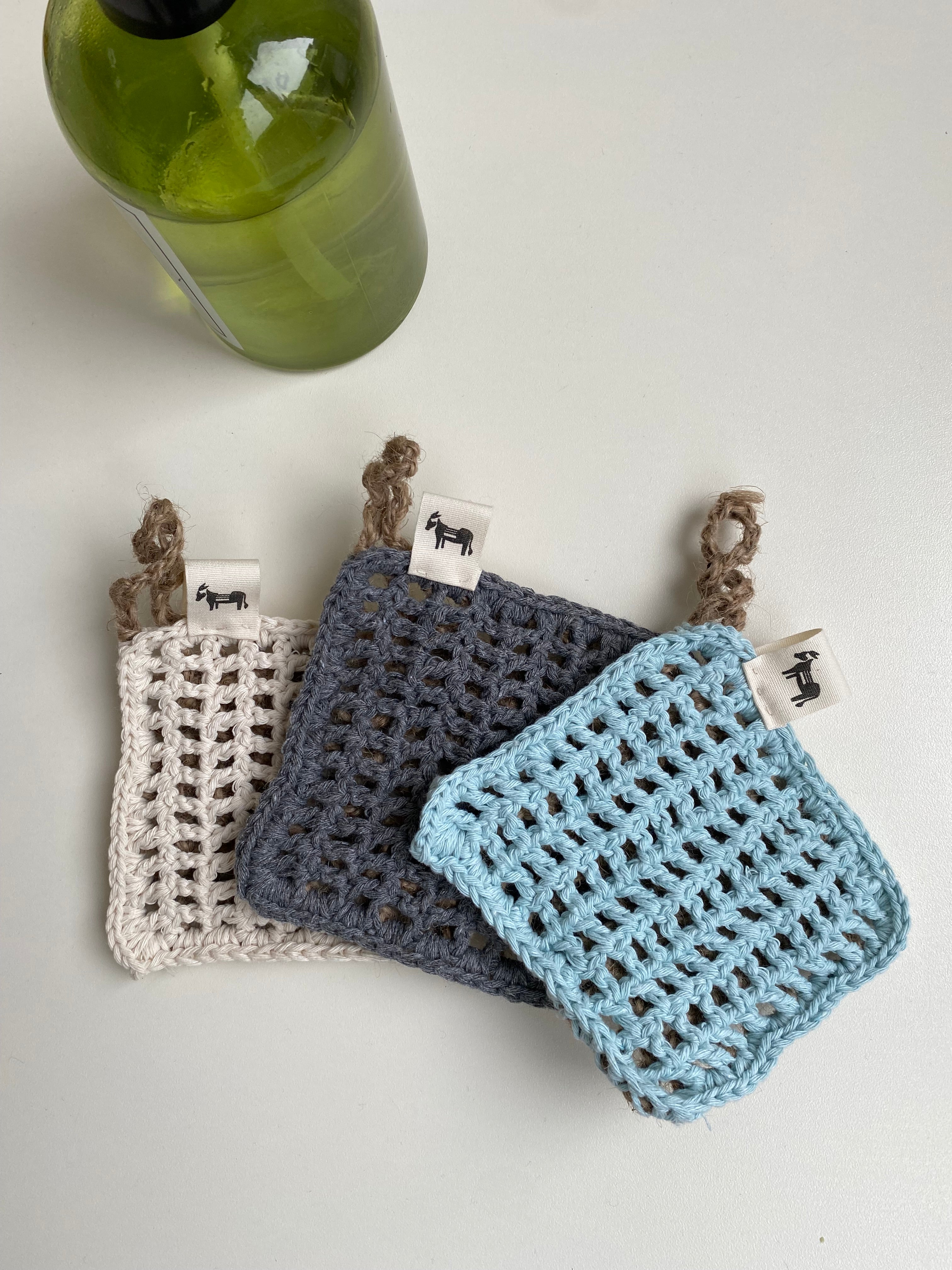 Double-sided kitchen sponge-1
