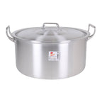 Casserole with lid Aluminium 44 x 39 x 21 cm (2 Units)-1