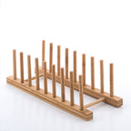 Plate Rack Natural Bamboo 34 x 12,5 x 12 cm-3